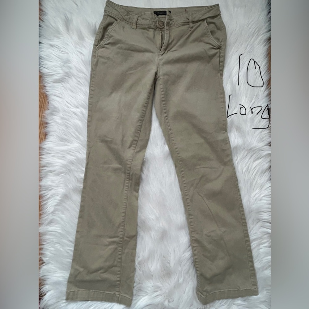 Aeropostale khakis size 10 long tan
